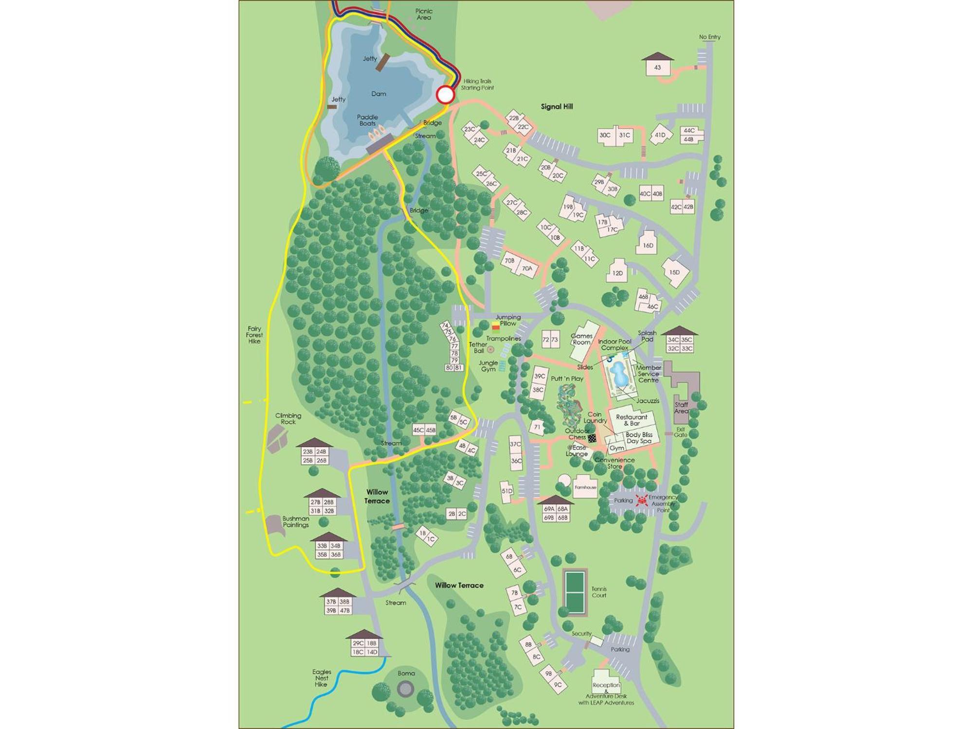 伽罗山林小屋 克拉伦斯 外观 照片